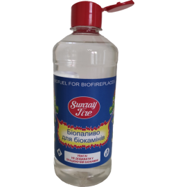 Біопаливо для біокаміна ПЕТ 500мл з ковпачком фліп-топ