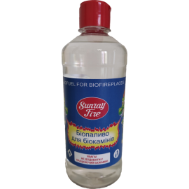 Біопаливо для біокаміна ПЕТ 500мл з ковпачком фліп-топ