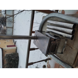 Пічка буржуйка нержавіюча