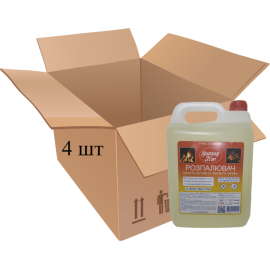 Розпалювач багаття, вугілля та твердого палива - рідина 5,0 л каністра